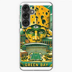 Green Bay Packers Artwork for Samsung Galaxy Soft Case