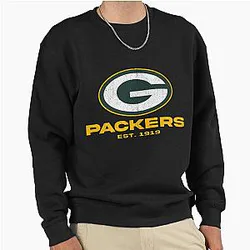 Art Green Bay Packers Pullover Sweatshirt