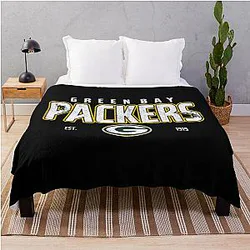 Art Green Bay Packers Throw Blanket