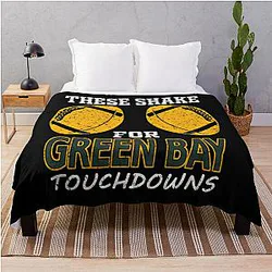 Art Green Bay Packers Throw Blanket