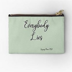 Everybody Lies Gregory House M.D. Zipper Pouch