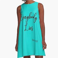 Everybody Lies, Gregory House, A-Line Dress