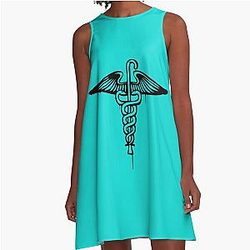 Gregory House Fashion A-Line Dress