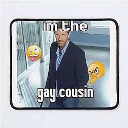 Gay Cousin Gregory Mouse Pad