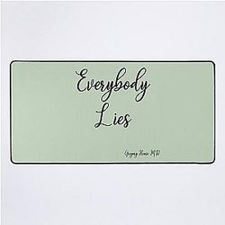 Everybody Lies Gregory House M.D. Desk Mat