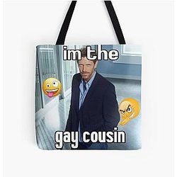 Gay Cousin Gregory House Tote Bag