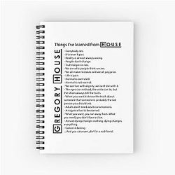 Gregory House Md Lesson Notebook