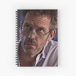Cute Gregory House with Notebook