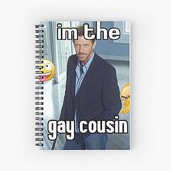 Gay Cousin Gregory Notebook