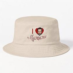 I Love Malpractice Gregory House TV Show Bucket Hat