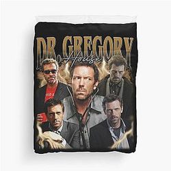 Dr. Gregory House 90s Duvet Cover
