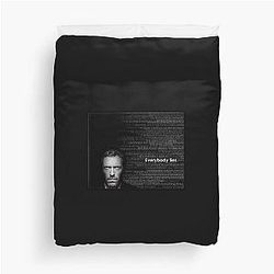 Gregory House MD Duvet Cover