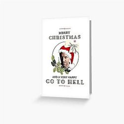 Gregory House Christmas Greeting Card