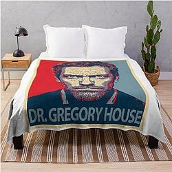 Dr. Gregory House Throw Blanket
