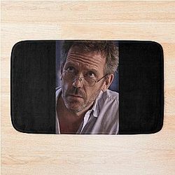 Cute Gregory House Bath Mat with Glasses