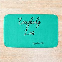 Everybody Lies, Gregory House MD Bath Mat
