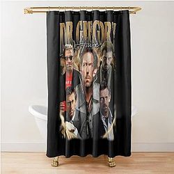 Dr. Gregory House Vintage Funny 90s Shower Curtain