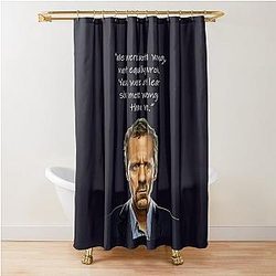 House Gregory Quote Shower Curtain