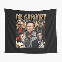Dr. Gregory House Vintage 90s Tapestry