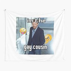 Gay Cousin Gregory House Tapestry