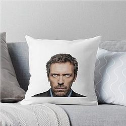 Doctor House Throw Pillow