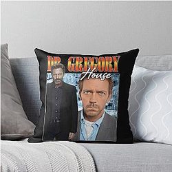 Dr. Gregory House Vintage Pillow
