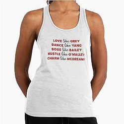 Live Like Grey's Anatomy Racerback Tank Top