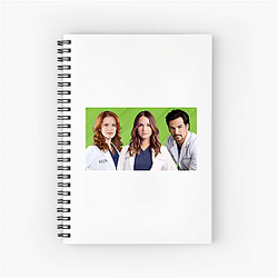 Greys Anatomy Merch For Fans Greys Anatomy Notebook