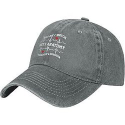 Trust Me I Watch Greys Anatomy Cowboy Hat Gray