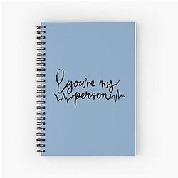 Grey's Anatomy Spiral Notebook