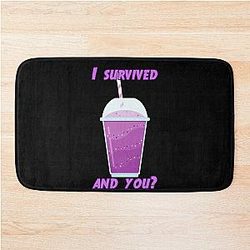 Grimace Shake Funny Bathmat