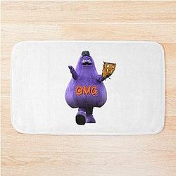 Grimace Fan Bath Mat