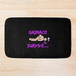 Grimace Funny Bath Mat