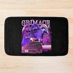 Funny Grimace Bootleg Bath Mat
