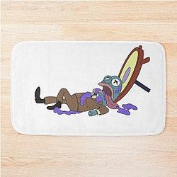 Grimace Shake Fish Bath Mat