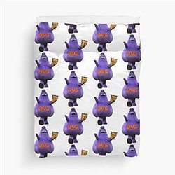 Grimace Fan Duvet Cover