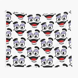funny grimace face tapestry