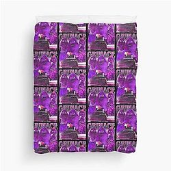 Grimace Retro Vintage Duvet Cover