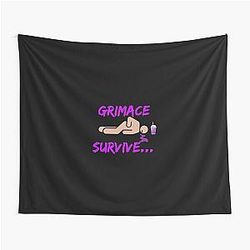 Grimace tapestry