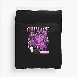 Grimace in Y2k Style Tribute Duvet Cover