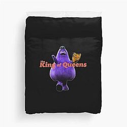 Kings of Queen Grimace Duvet Cover