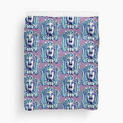 Multicolored duvet cover
