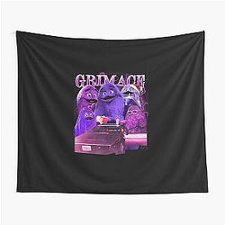 Funny Grimace Bootleg Tapestry
