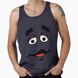 Grimace Cartoon Design Tank Top