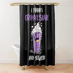 I Drank a Grime Shake and Survived Shower Curtain
