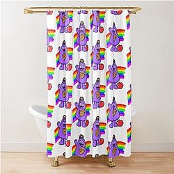 Grimace Shower Curtain