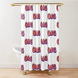 Grimace Mets Shower Curtain
