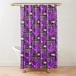 Grimace Retro Vintage Shower Curtain