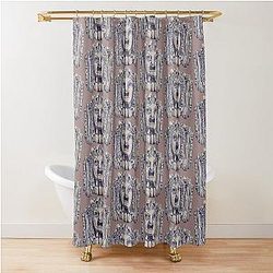 Petrified Shower Curtain