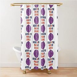 Believe in the Power of Grimace Shower Curtain